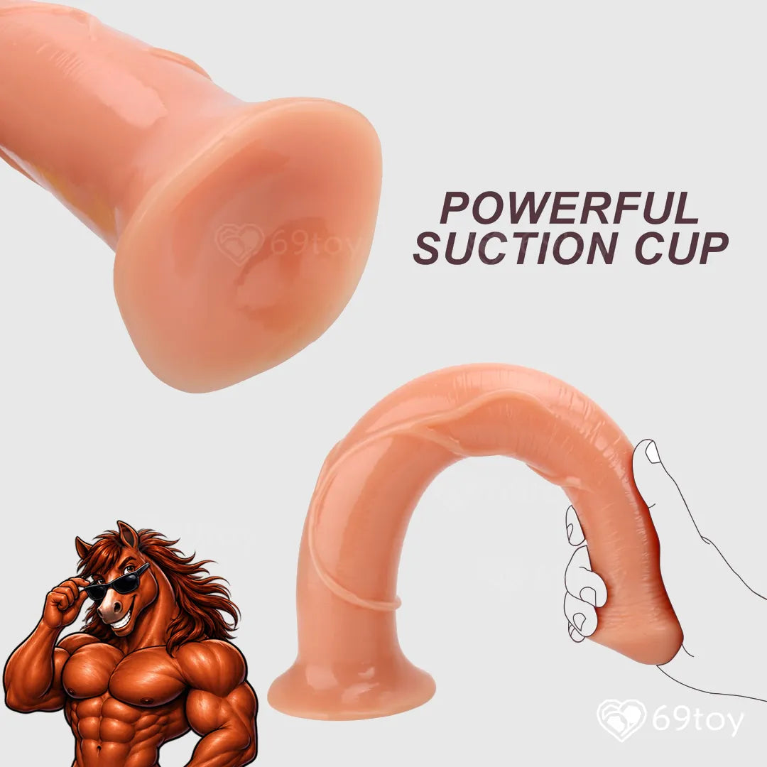 Big Horse 15 Inch Realistic Dildo with Suction Cup