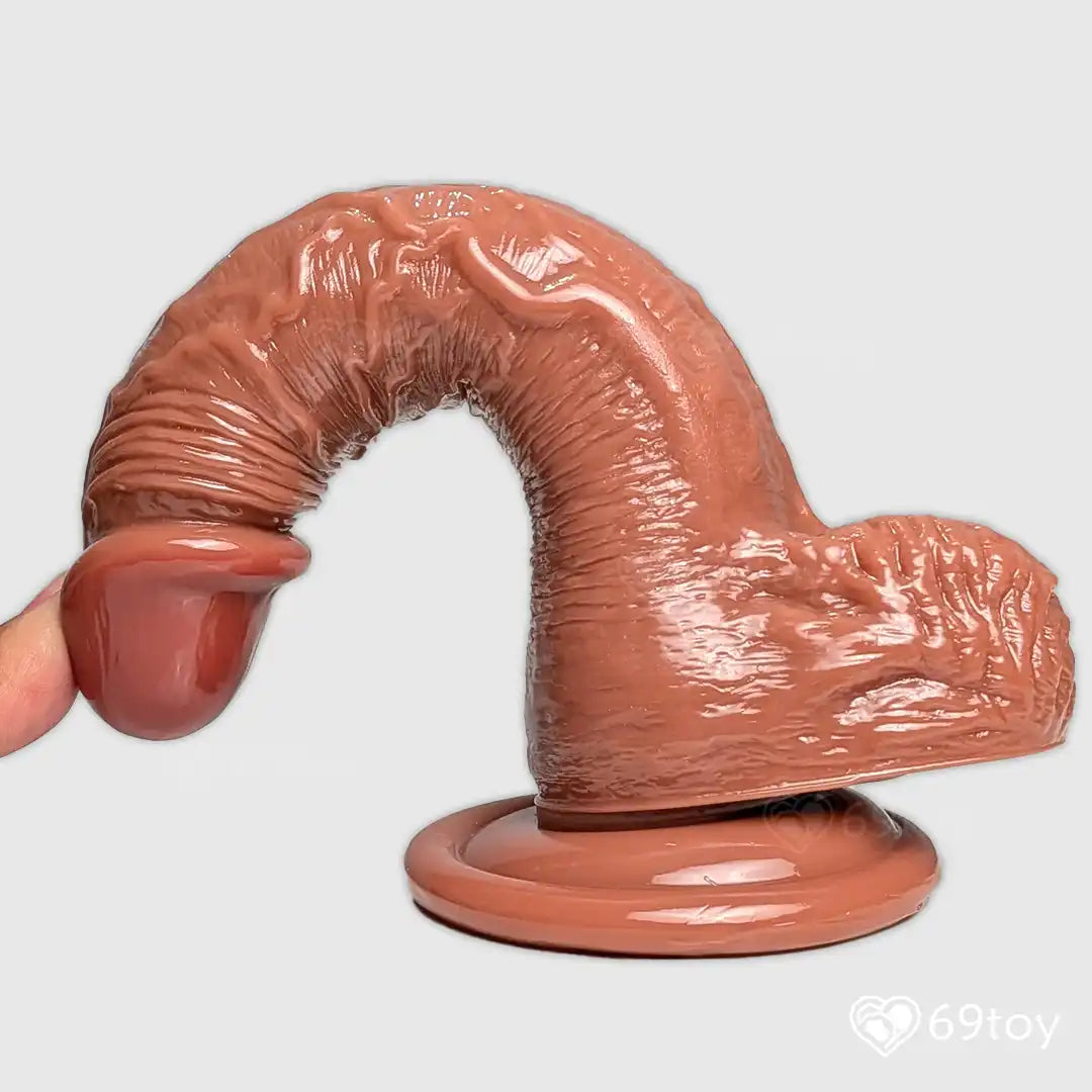 Blush 7" Real Feel Dildo with Balls