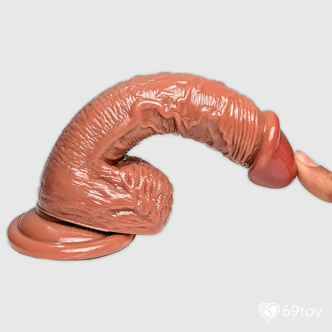 Blush 7" Real Feel Dildo with Balls