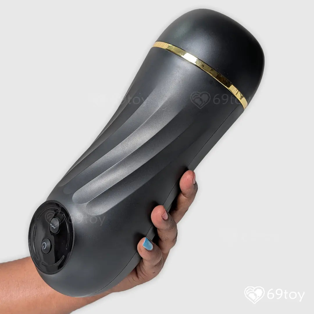 Bravon Premium Dark Vagina Automatic Masturbator