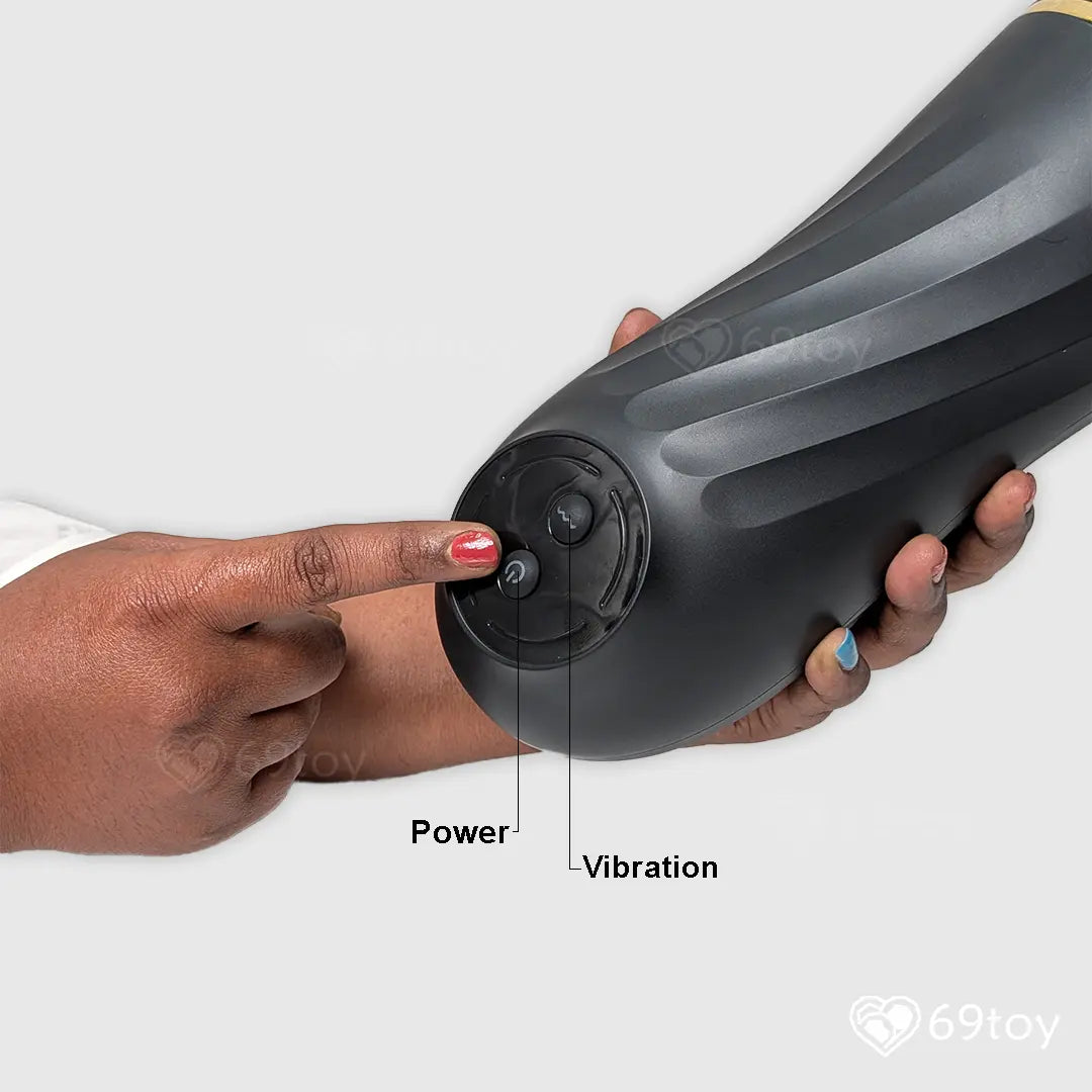 Bravon Premium Dark Vagina Automatic Masturbator