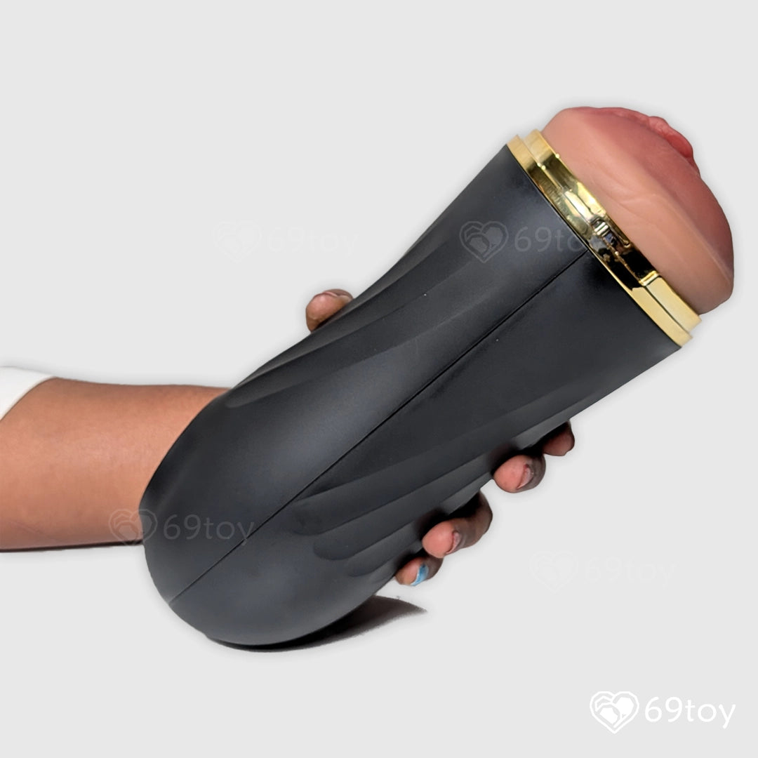 Bravon Premium Dark Vagina Automatic Masturbator