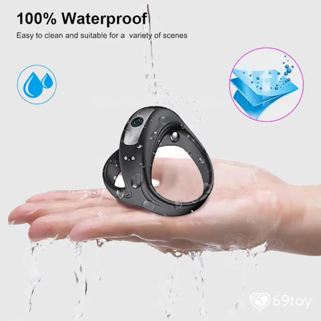 Groove+ Vibrating Silicone Cock Ring