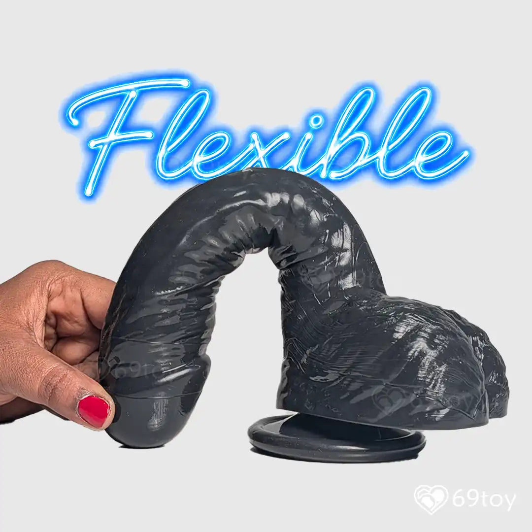 Dark Knight 10 Inch Real Feel Suction Cup Dildo