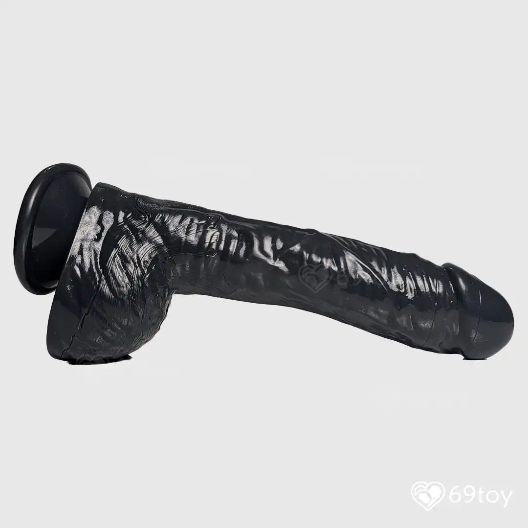 Dark Knight 10 Inch Real Feel Suction Cup Dildo