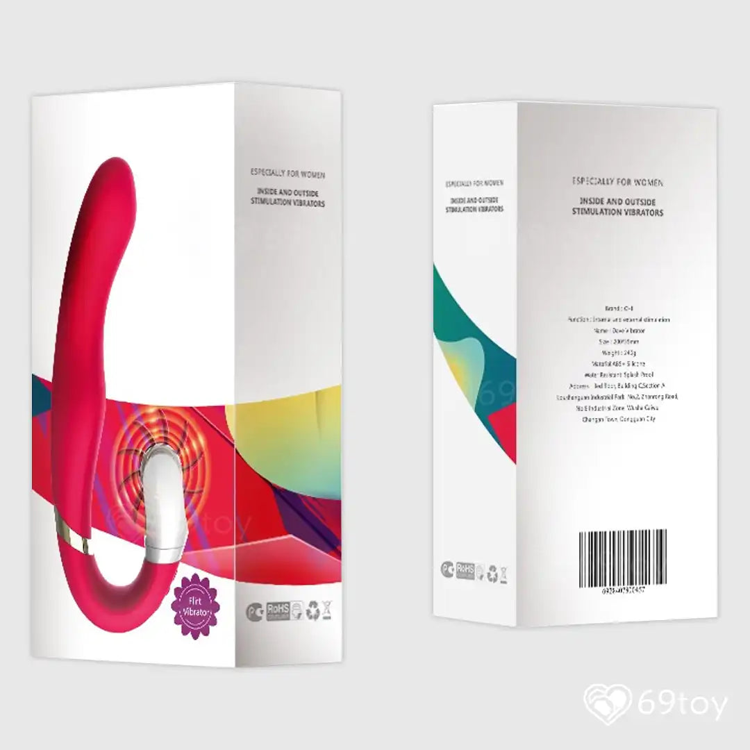 Aura Rolling Tongue Heated G-Spot Vibrator