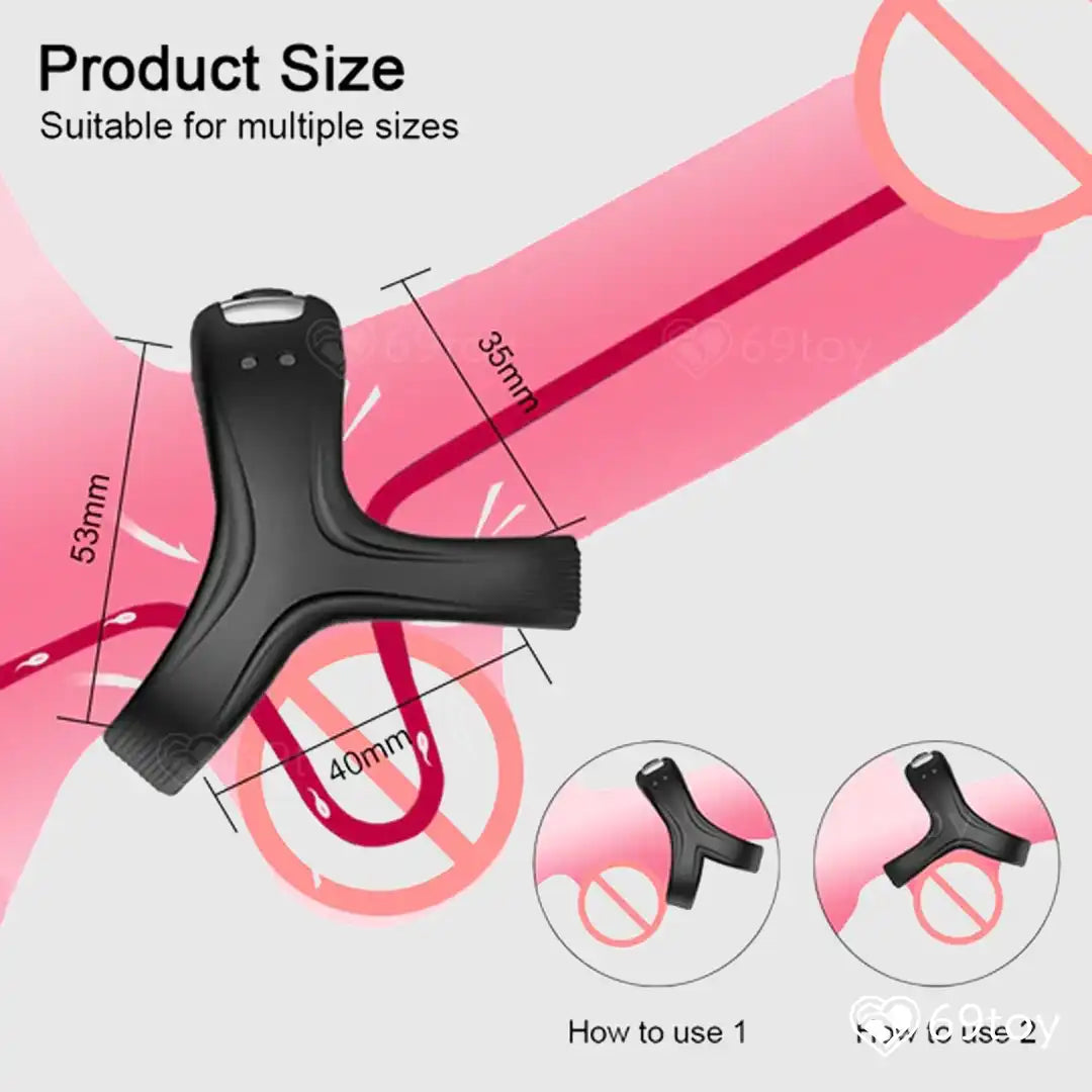 Groove+ Vibrating Silicone Cock Ring