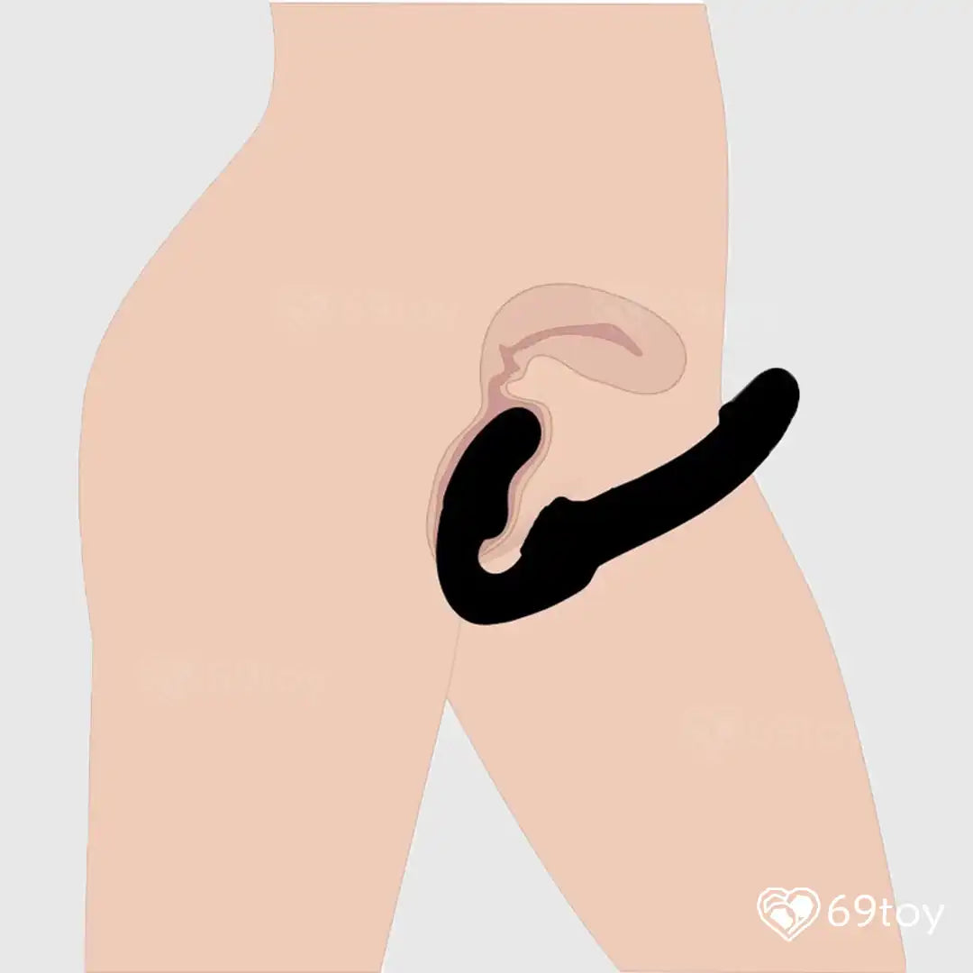 Shotgun Strapless Double Head Vibrating Dildo