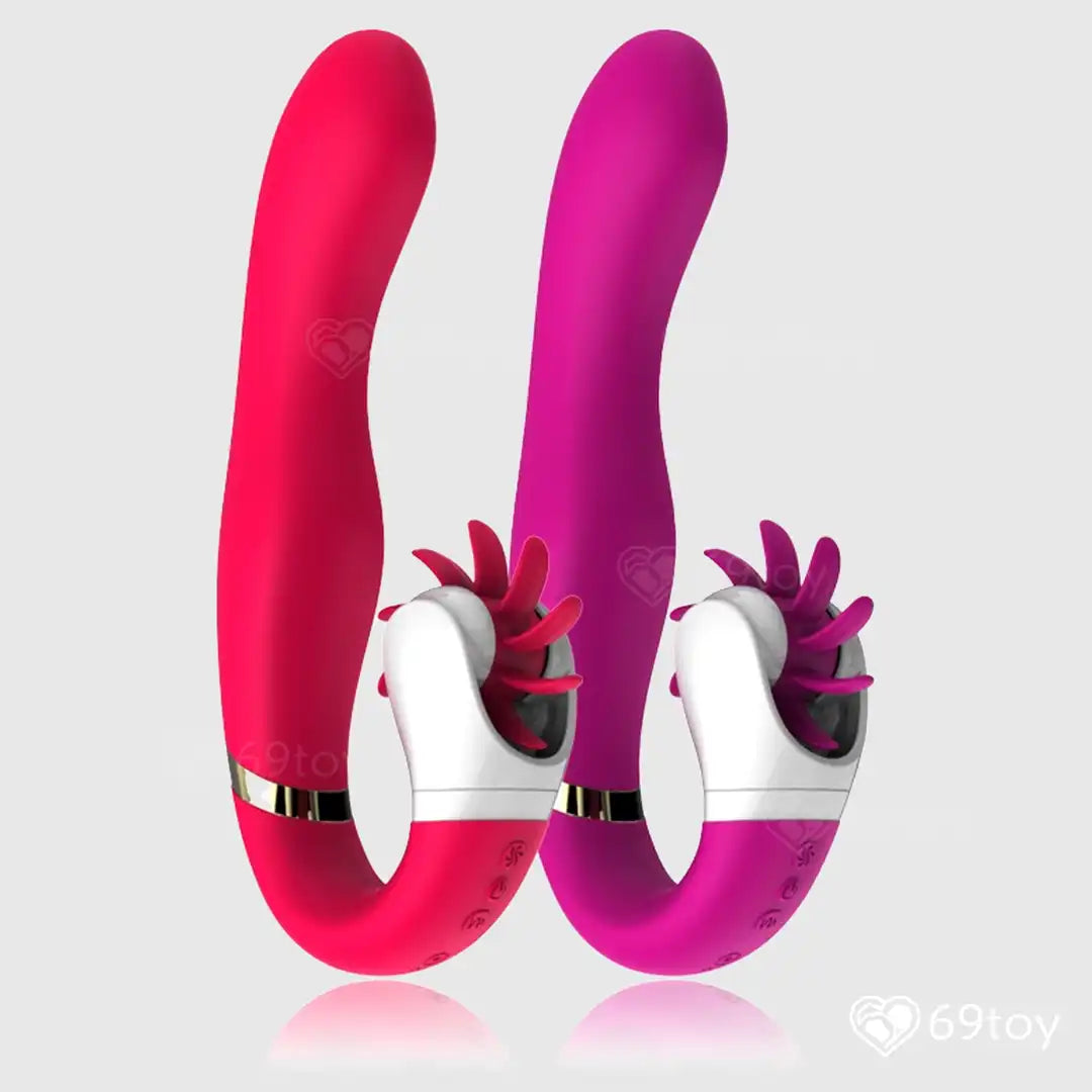 Aura Rolling Tongue Heated G-Spot Vibrator