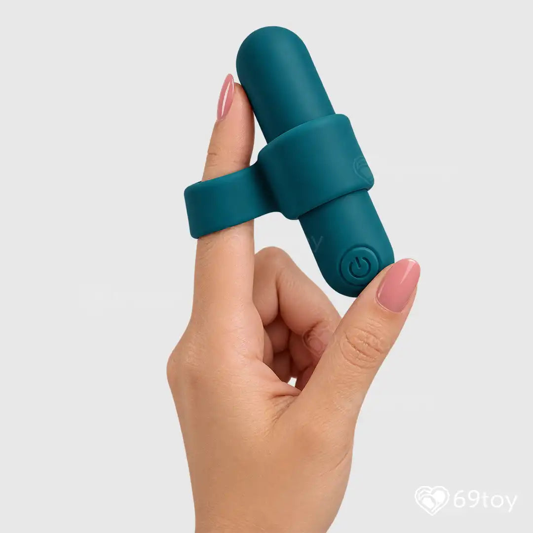 Honey Buzz Bullet Massager With Finger Band