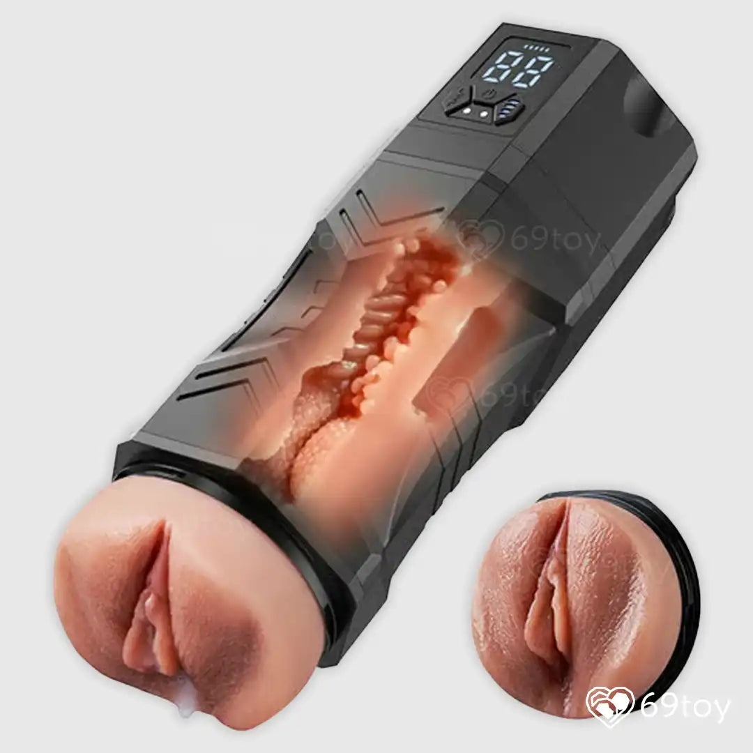 Jaguar Edition Suction Vibe Realistic Masturbator