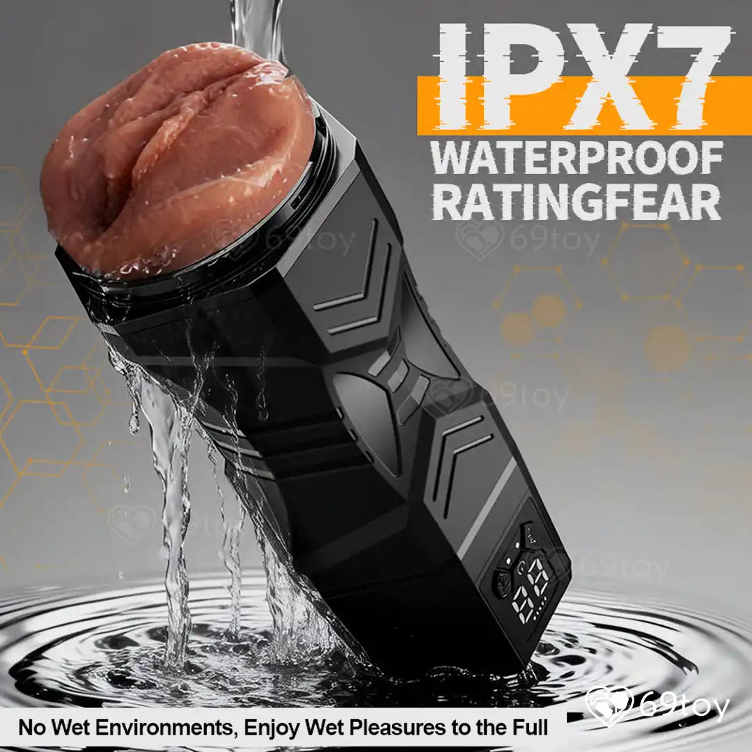 Jaguar Edition Suction Vibe Realistic Masturbator