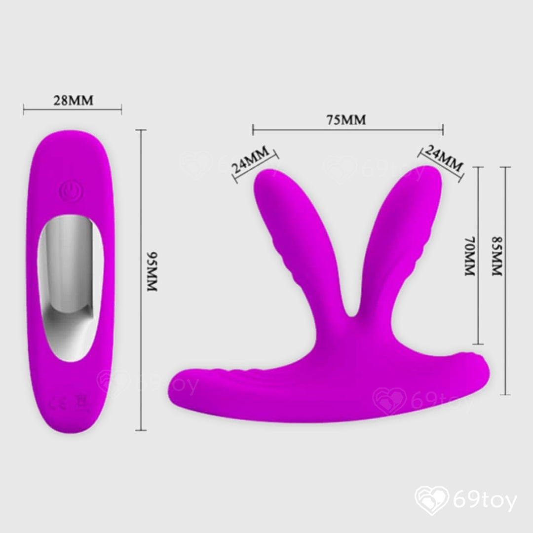 Pretty Love Magic Dual Finger Vibrator