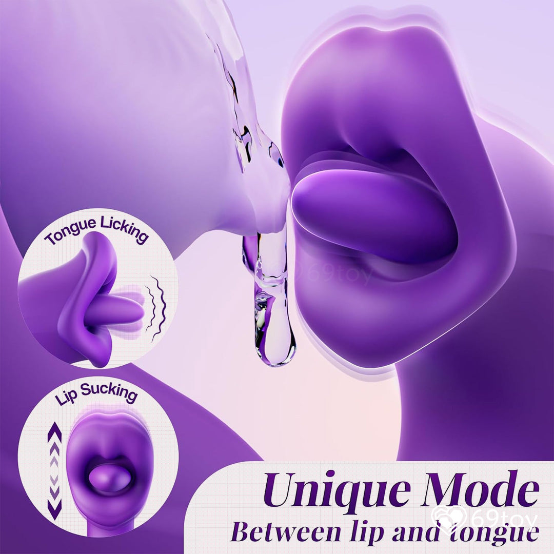 NovaX Flapping Clitoris Licking and G-spot Vibrator