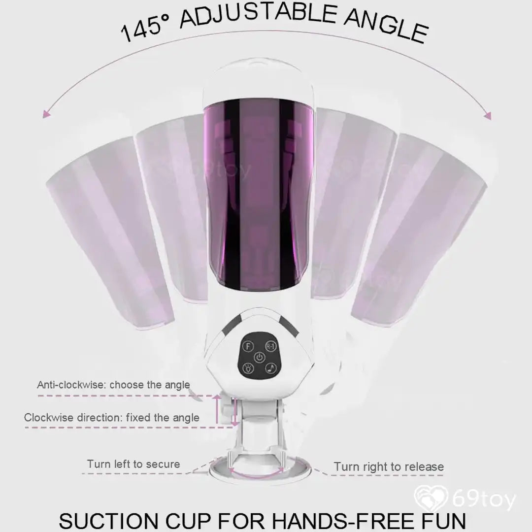 Piston Telescopic Rotation Automatic Masturbator