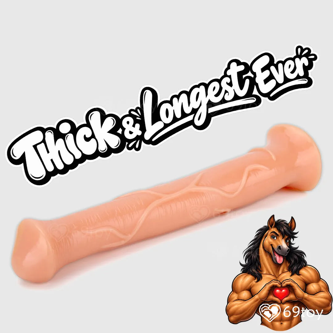 Big Horse 15 Inch Realistic Dildo with Suction Cup