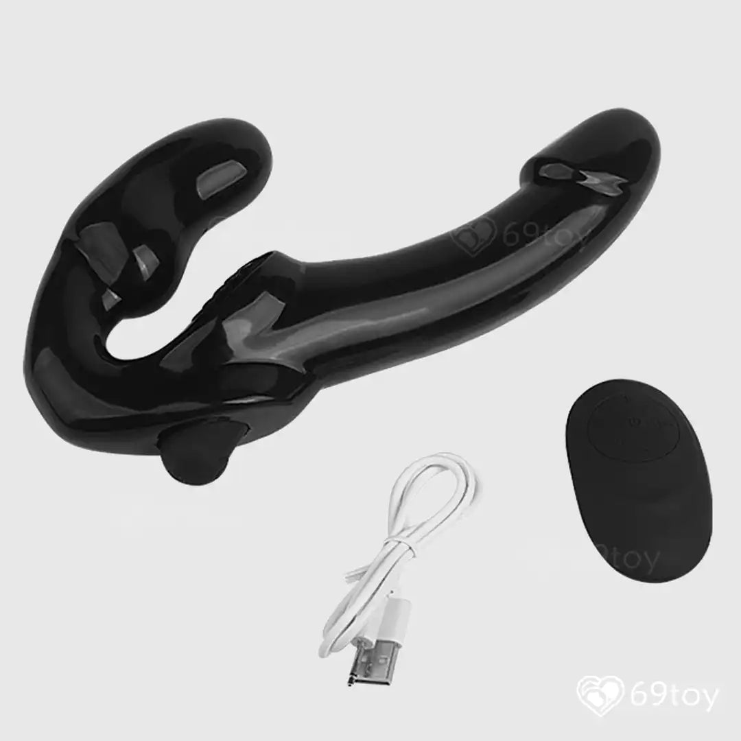 Shotgun Strapless Double Head Vibrating Dildo