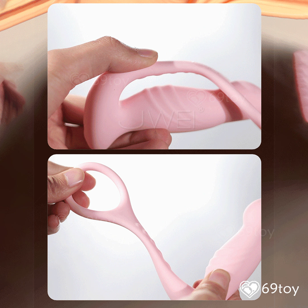 Rebel Pull Vibrating Prostate Massager With Cock Ring