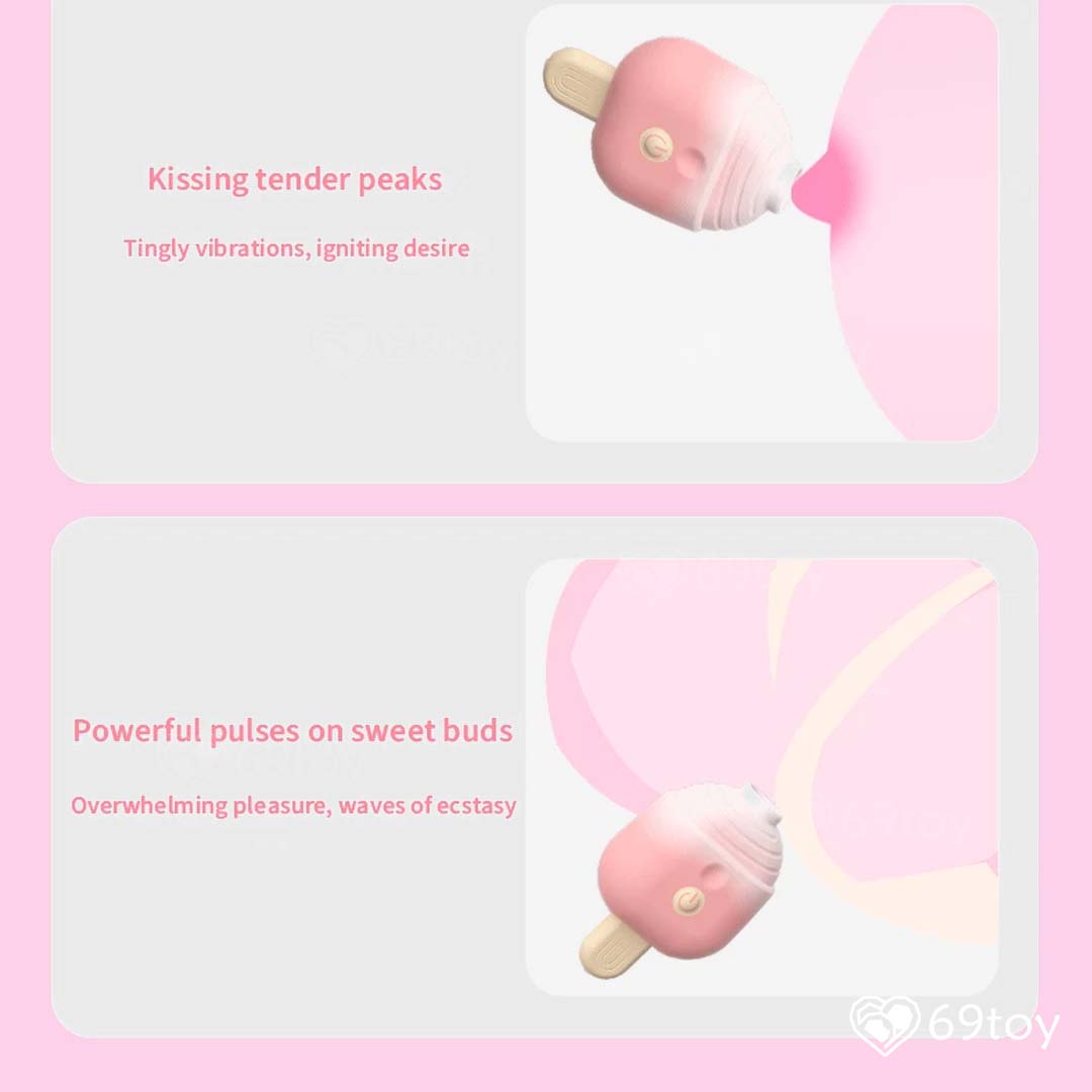Melt‑Kiss Suction Vibrator