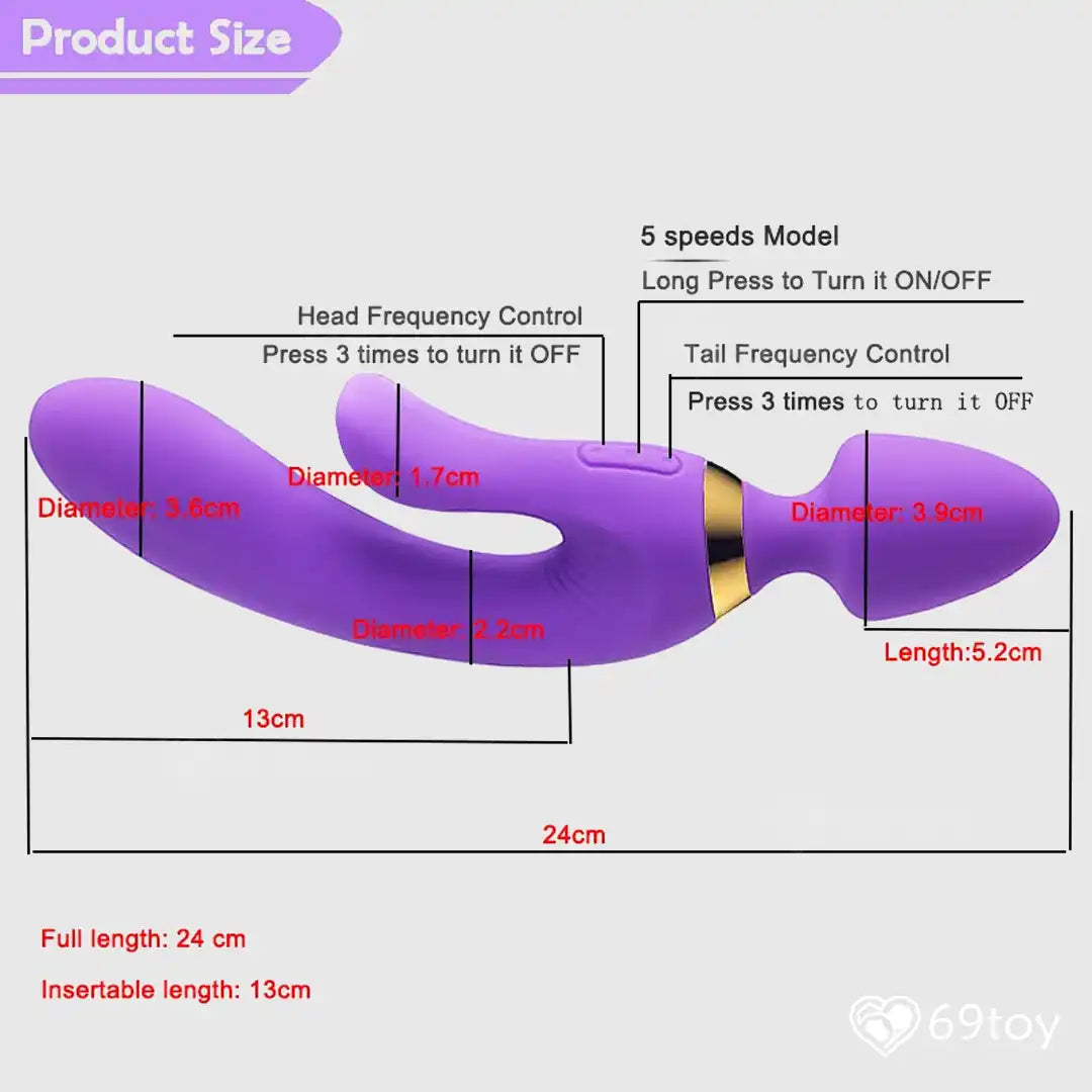 Lush Veran Dual-ended Vibrator